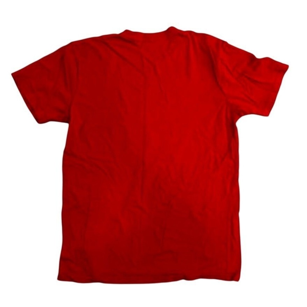 Billabong Boys Red Graphic Tee Shirt Short Sleeve Core Fit Large 1973 Logo - Picture 2 of 3